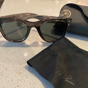 Ray Ban reverse wayfarer